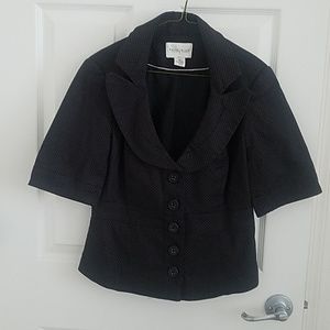 White House Black Market Polka Dot Blazer